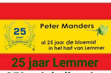 vrijdag 13e, 25 jaar Lemmer, 25% winkelkorting